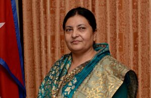 राष्ट्रपति भण्डारीद्वारा शहीदप्रति श्रद्धाञ्जलि अर्पण