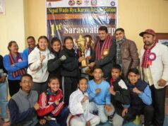 प्रथम सरस्वती कराते कपको उपाधी इचङुनारायण र ब्रह्मास्मी स्कुललाई, कसकसले पाए पदक?