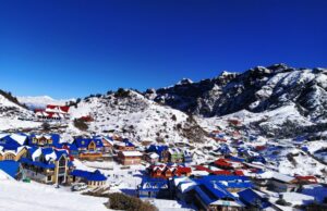 दोलखाको कालिञ्चोकमा हिमपात