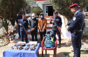 चितुवाको हड्डीसहित २ जना पक्राउ