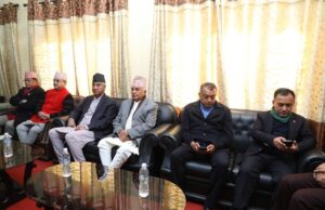 कांग्रेस संसदीय दल कार्यसमितिको बैठक बस्दै