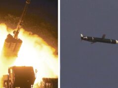 उत्तर कोरियाद्वारा चारवटा सामरिक क्रुज मिसाइल प्रक्षेपण