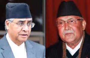 राष्ट्रपतिमा पौडेललाई भोट माग्दै देउवाले पठाए ओलीलाई पत्र