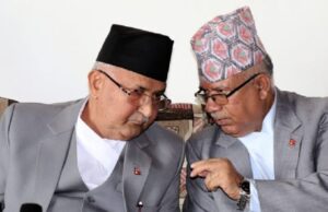 नेपाललाई राष्ट्रपतिको उम्मेदवार बन्न ओलीको प्रस्ताव