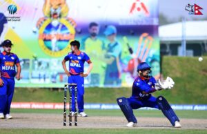 नेपालको लगातार तेस्रो जित, हङकङ नौ विकेटले पराजित