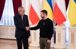 युक्रेन र अष्ट्रियाका राष्ट्रपतिबीच भेटवार्ता