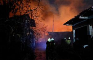 तेल भण्डारमा आगलागी हुँदा १७ जनाको मृत्यु