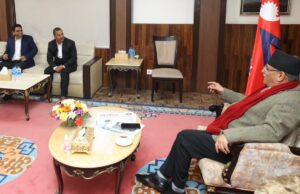 प्रधानमन्त्री प्रचण्ड र विप्लवबीच भेटवार्ता, पछिल्लो राजनीतिक घटनाबारे गम्भीर छलफल