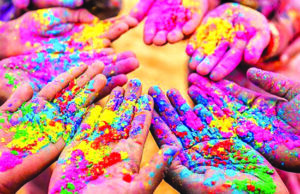 मिथिलामा तीन दिन होली