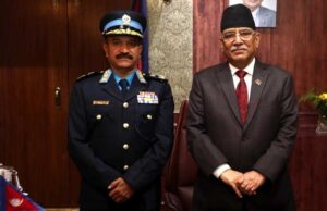 प्रधानमन्त्री भेट्न पुगे नवनियुक्त आईजीपी कुँवर