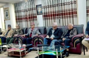 राप्रपा केन्द्रीय कार्यसम्पादन समितिकाे बैठक जारी, राष्ट्रपतिबारे निर्णय लिने