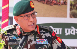 ‘नेपाली सेनाको आकार स्वघोषित विज्ञले होइन नेपाल सरकारले निर्धारण गर्दछ’ : प्रधान सेनापति शर्मा