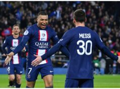 पिएसजीको जितमा मेसी र एम्बाप्पेको गोल