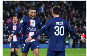पिएसजीको जितमा मेसी र एम्बाप्पेको गोल