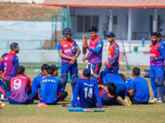 एसिसी प्रिमियर कप : ओमानलाई ८४ रनले पराजित गर्दै नेपालको रोमाञ्चक जित