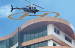 ह्याम्स अस्पतालमा अवतरणको क्रममा हेलिकप्टर दुर्घटना