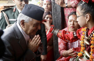 राष्ट्रपति पौडेलद्वारा रातो मच्छिन्द्रनाथको भोटो जात्रा अवलोकन