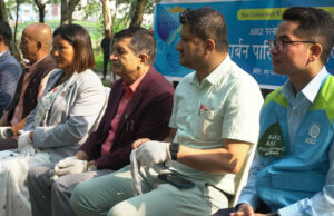 कार्बन उत्सर्जन न्यूनीकरण गर्न आसेजद्धारा युएनपार्कमा वृहत् सरसफाई कार्यक्रम आयोजना