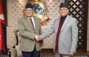 प्रधानमन्त्री र एमाले अध्यक्ष ओलीबिच आज पनि भेटबार्ता