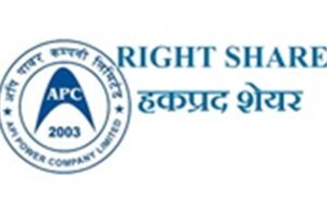 अपि पावरले साउन ३१ गतेदेखि हकप्रद सेयर जारी गर्ने