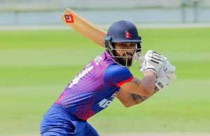 कुशल भुर्तेलको अर्धसतक पूरा