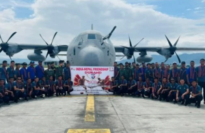 त्रिभुवन आर्मी क्लबको फुटबल टोली भारत प्रस्थान