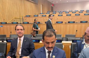 सांसद् सापकोटाद्वारा राष्ट्रसंघीय राजनीतिक फोरमलाई सम्बोधन