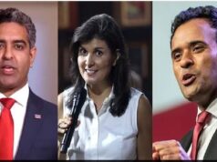 ट्रम्पलाइ आन्तरिक चुनावी प्रतिस्पर्धामा चुनाैती दिइरहेका छन तीन ‘भारतीय’