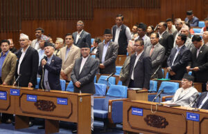 एमालेको अवरोधपछि संसद बैठक स्थगित