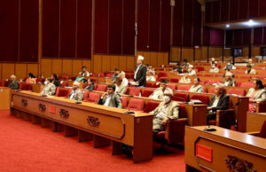 एमालेको अवरोधपछि राष्ट्रिय सभा बैठक स्थगित