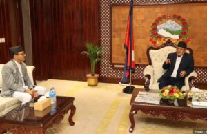 राष्ट्रिय सभा अध्यक्ष तिमिल्सिनासँग थाई नेपाली संघका पदाधिकारीको भेट