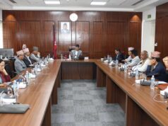 मन्त्रीपरिषद बैठक जारी