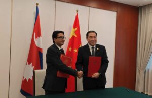 नेपाल–चीन व्यवसाय परिषद् स्थापना गर्न नेपाल उद्योग परिसंघ र सीसीपीआईटीबीच समझदारी