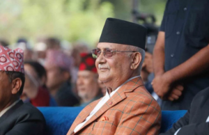 ड्रोनबाट ब्यानर उडाएर एमाले बागमती प्रदेश अधिवेशन सुरु