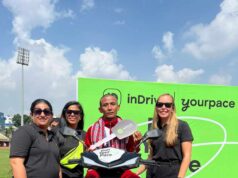 inDrive helped 600 participants prepare for the Kathmandu Marathon and gave the winner an Exciting EV Scooter