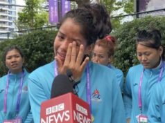 सुनिता थापालाई खुशी र पिडा एकैचोटि