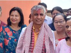 कोशी प्रदेशका मुख्यमन्त्रीले शपथ लिँदै