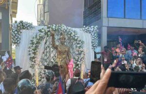 पूर्वराजा शाहद्वारा पृथ्वीनारायण शाहको सालिक अनावरण