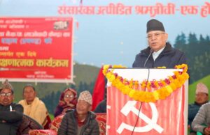 थवाङ विचार र क्रान्तिको प्रतीक हो : प्रधानमन्त्री