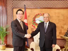 प्रचण्डसँग कोरियाका कृषि मन्त्रीको भेट