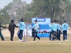 आर्मी केपी ओली कप क्रिकेटको फाइनलमा