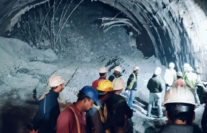 उत्तराखण्डको सुरुङमा फसे झन्डै ६० मजदुर, निकाल्ने प्रयास जारी