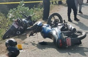 दाङमा मोटरसाइकल दुर्घटना तीन जना घाइते