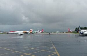 खराब मौसमका कारण हवाई उडान प्रभावित