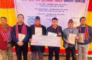 डा. शाहीले पाए ‘अन्तर्राष्ट्रिय स्वास्थ्य सेवा पुरस्कार’v
