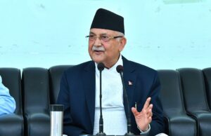 गठबन्धन सरकारले राष्ट्रियताको पक्षमा शिर निहुराउँछः केपी ओली