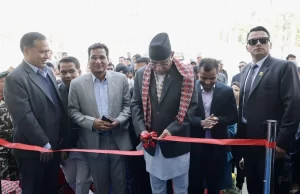 ढल्केबर पछिको दोस्रो ठूलो सबस्टेसनको उद्घाटन गरिँदै
