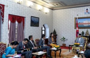 राष्ट्रपति पौडेलसँग श्रीलङ्काका परराष्ट्रमन्त्रीको शिष्टाचार भेट
