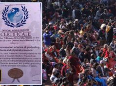 त्रिभुवन विश्व विद्यालयको ४९ औँ दीक्षान्त समारोहमा विश्व रेकर्ड