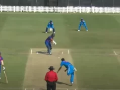 ओपनर अर्जुन सात रन बनाउँदै आउट भए